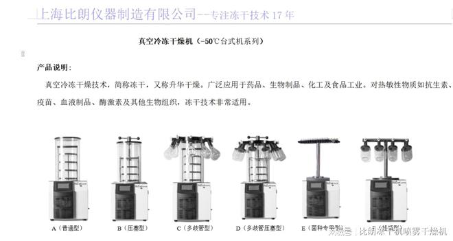 三亿体育冻干机（真空冷冻干燥机）：保持生物活性的干燥设备(图4)