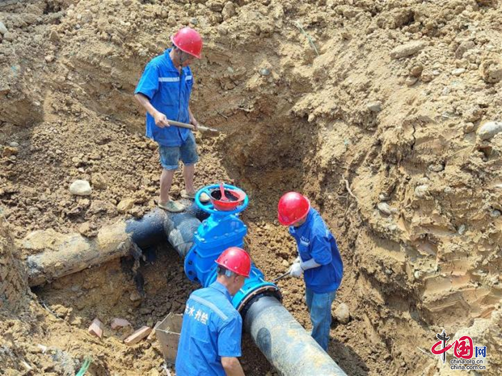 成都市岷江自来水厂生三亿体育物城临时加压设备建成投用(图2)