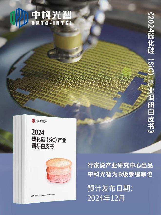 三亿体育中科光智参与真空技术国家标准计划项目；参编《2024碳化硅（SiC）产业调研白皮书(图3)